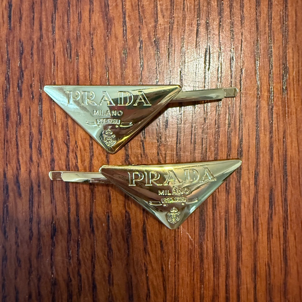 Designer Inspired Gold Hair Clips